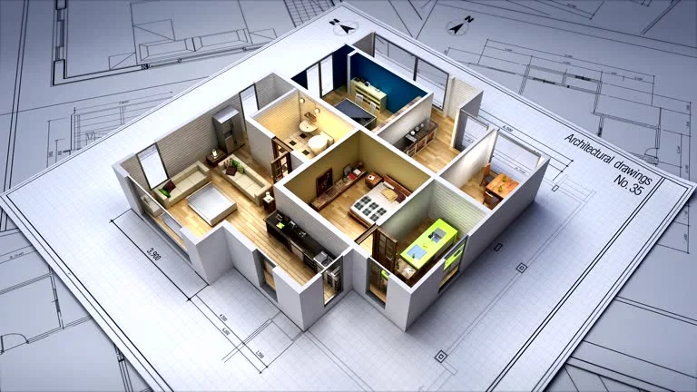 3d modelling of a house